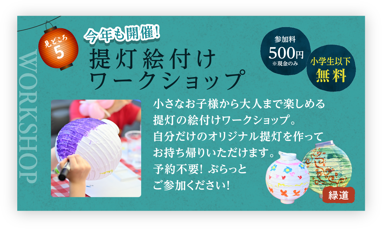 提灯絵付け